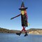 In the Breeze 5153 Witch 40 Inch Breeze Buddy Windsock - Hanging Halloween Decoration - Outdoor Holiday Décor